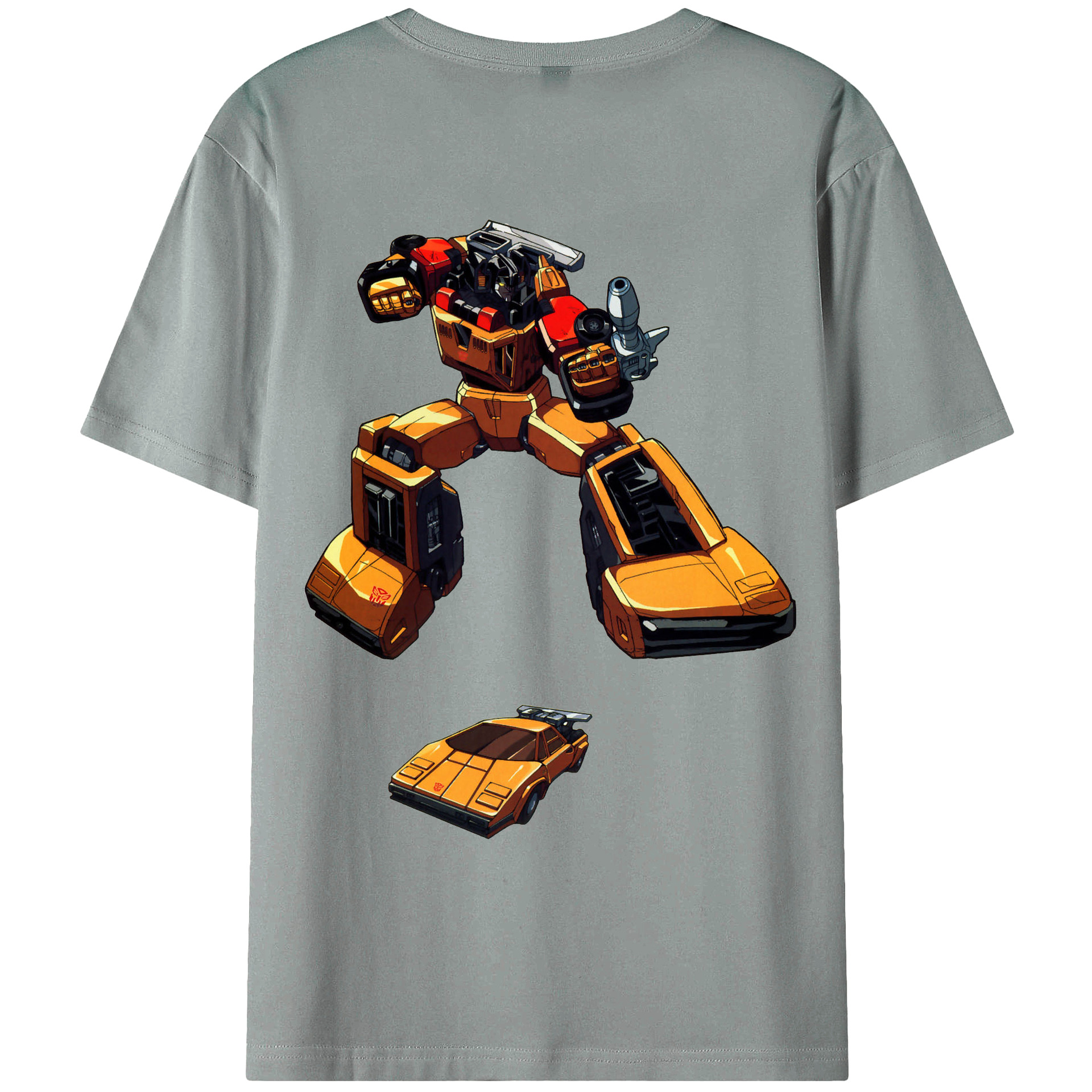 （画像用）  綿100％ メンズ半袖Tシャツ（バックプリント） 通気性